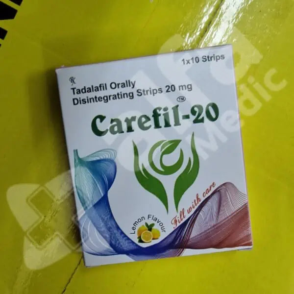 CAREFIL STRISCIA 20 mg, Tadalafil