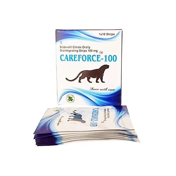 CAREFORCE STRISCIA 100 mg, Sildenafil