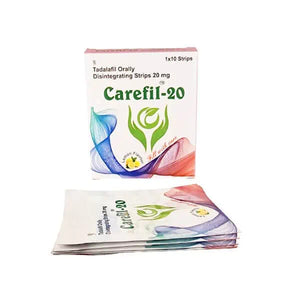 CAREFIL STRISCIA 20 mg, Tadalafil