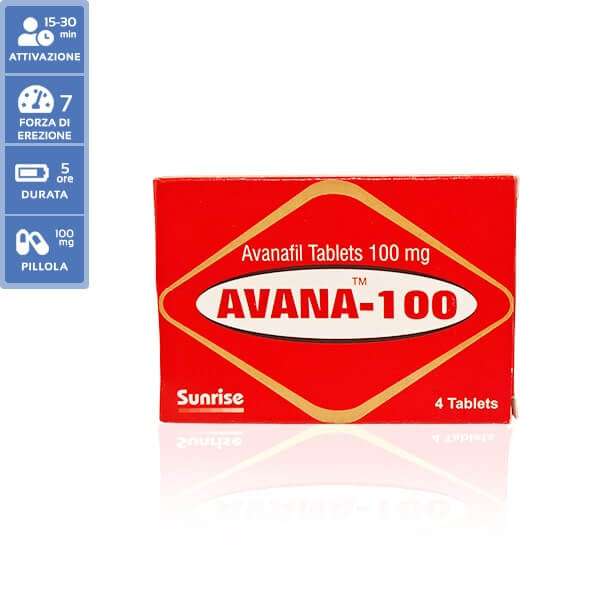 AVANA 100 mg, Avanafil