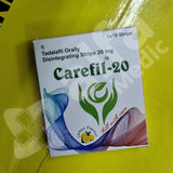 CAREFIL STRISCIA 20 mg, Tadalafil