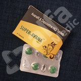 SUPER AVANA 160 mg, Avanafil, Dapoxetina