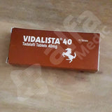 VIDALISTA 40 mg, Tadalafil